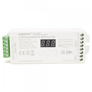 SBL-D5CX MiBoxer 5 Channel Constant Voltage DMX512 & RDM Decoder