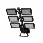 1800W Football Field LED Flood Lighting - Best High Power Sport Stadium Light fixtures - Equivalent to 3500-4000W HPS MH