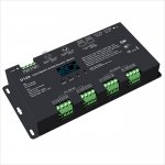 12 Channel LED DMX512 and RDM Decoder / Master - 5A/CH - 12-24V - OLED Display