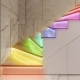 Multi-Color Stair Lighting Kit - Weatherproof Color Changing Aluminum LED Light Bars - Length 90cm