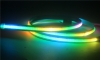 1m High Density Digital COB RGB LED Strip Light - 240 LEDs/m - Addressable Color-Chasing COB LED Tape Light - 5V - IP20