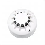 Fire Safety Photoelectric Smoke Alarm Kitchen Smoke Detector with 9v Battery