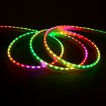 5m RGB Digital LED Strip Light - Side Emitting SK6812 Dream Color LED Tape Light - 5V - IP67