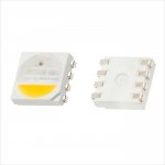 5050 SMD LED - RGB/Warm White Surface Mount LED w/ 120 Degree Viewing Angle - 10 Pack