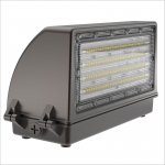 60W Full Cutoff LED Wall Pack - 7800 Lumens - 250W MH Equivalentl - 5700K/5000K/4000K/3500K - Sensing Function