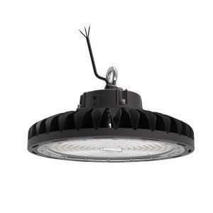 240W Black 5700K 90, 120 degree lens Dimmable Slim Fins UFO LED High Bay Lighting wholesale - 48000 Lumens