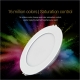 9W WiFi Smart LED Recessed Light Fixture - RGB+CCT LED Downlight - Smartphone Compatible - RF Remote Optional