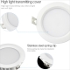 6W WiFi Smart LED Recessed Light Fixture - Waterproof IP54 RGB+CCT LED Downlight - Smartphone Compatible - RF Remote Optional