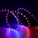 5m RGB LED Strip Light - Side Emitting Addressable SK6812 Color-Chasing Digital RGB LED Tape Light - 5V - IP20