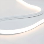 16.4ft (5m) White LED Neon Flex - Top Bend SA1616 Series Neon Strip Light - 24V - IP67 - 302 lm/ft