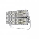 400W 76,000Lm 190Lm/W LED Lights, Folding Aluminum Fin High Mast, High Pole, Flood Light