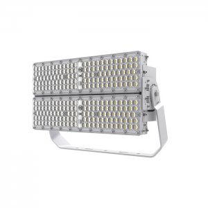 400W 76,000Lm 190Lm/W LED Lights, Folding Aluminum Fin High Mast, High Pole, Flood Light