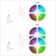 Christmas WIFI Smart RGB LED Strip Light Kit - 5m LED Tape Light - Alexa/Google Assistant Compatible WiFi Controller