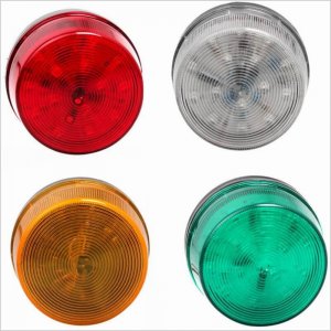 Fire Alarm Strobe Light Small LED Strobe Warning Lights For Sale - 12V/24V