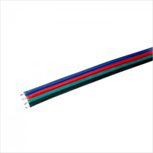 22 Gauge Wire - Four Conductor RGB Power Wire