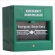 Access Control Door Fire Button Emergency Break Glass Fire Alarm Call Point - 12V/24V