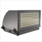 120W Full Cutoff LED Wall Pack - 15600 Lumens - 400W MH Equivalentl - 5700K/5000K/4000K/3500K - Sensing Function