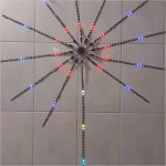 Smartphone Bluetooth Magic Color Firework Strip light Kits